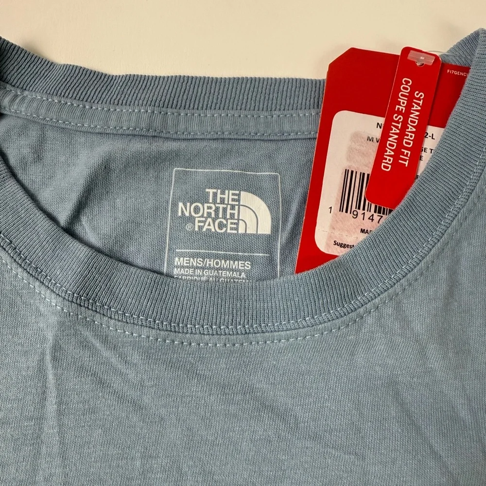The North Face Standard Fit T-Shirt New NWT Graphic Tee Never Stop Exploring - Picture 4 of 4